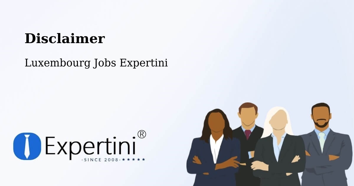 Disclaimer – Commune De Préizerdaul - Luxembourg Jobs Expertini
