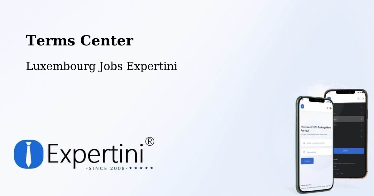 Terms of Service – Commune De Préizerdaul - Luxembourg Jobs Expertini